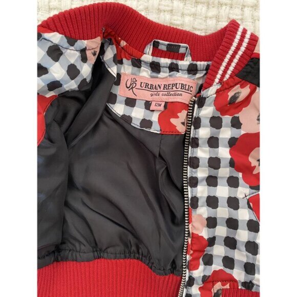 Urban Republic Floral Bomber Jacket - Picture 3 of 5